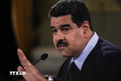  Tổng thống Venezuela Nicolas Maduro. (Nguồn: AFP/TTXVN)