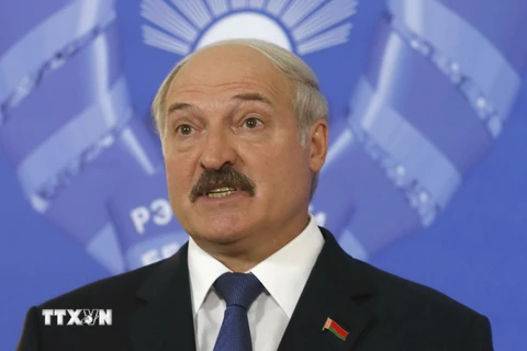 Tổng thống Belarus Alexander Lukashenko. (Nguồn: AFP/TTXVN)