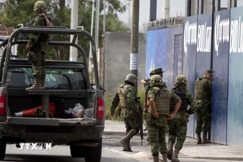 Cảnh sát Mexico. (Nguồn: AFP/TTXVN)