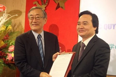 Hiệu trưởng đầu tiên của Đại học Việt Nhật là người nước ngoài