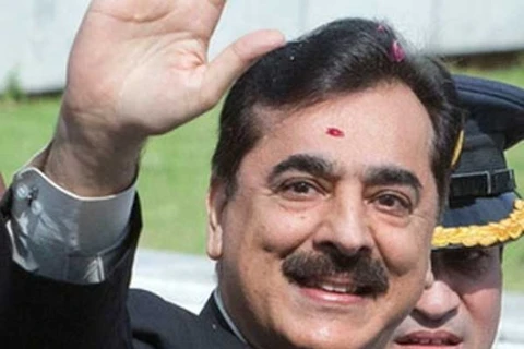 Cựu Thủ tướng Pakistan Yousuf Raza Gilani. (Ảnh: AP)