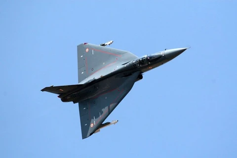 Máy bay chiến đấu hạng nhẹ LCA Tejas của Ấn Độ. (Nguồn: Indian Air Force)