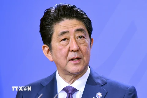 Thủ tướng Nhật Bản Shinzo Abe. (Nguồn: EPA/TTXVN)