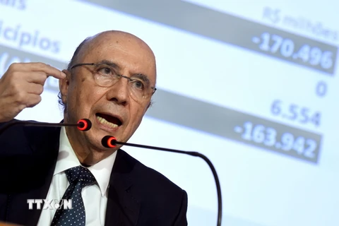 Bộ trưởng Kinh tế Brazil Henrique Meirelles. (Nguồn: AFP/TTXVN)