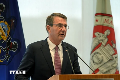  Bộ trưởng Quốc phòng Mỹ Ash Carter. (Nguồn: AFP/TTXVN)