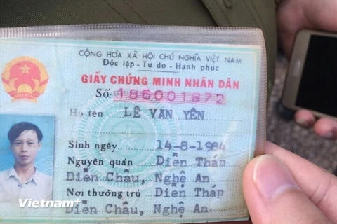 Danh tính của nạn nhân thứ 8 trong vụ nổ xe khách tại Lào. (Ảnh: Phạm Kiên/Vietnam+)