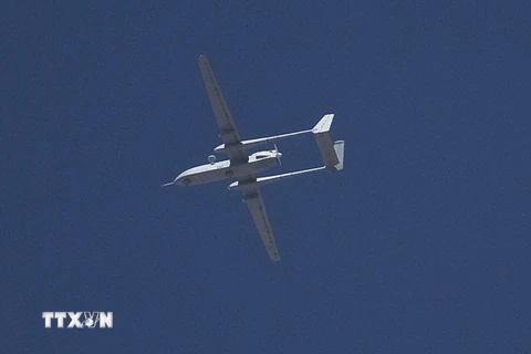 Máy bay không người lái Herons. Ảnh minh họa. (Nguồn: AFP/TTXVN)