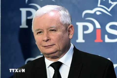 Lãnh đạo đảng Luật pháp và Công lý Ba Lan Jaroslaw Kaczynski. (Nguồn: AFP/TTXVN)