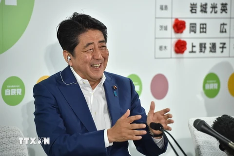 Thủ tướng Shinzo Abe. (Nguồn: AFP/TTXVN)