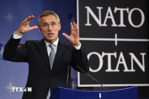 Tổng thư ký NATO Jens Stoltenberg. (Nguồn: AFP/TTXVN) 