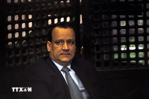 Đặc phái viên LHQ Ismail Ould Cheikh Ahmed tại Sanaa, Yemen ngày 13/7. (Nguồn: EPA/TTXVN)