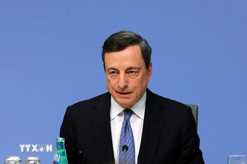Thống đốc ECB Mario Draghi. (Nguồn:THX/TTXVN)