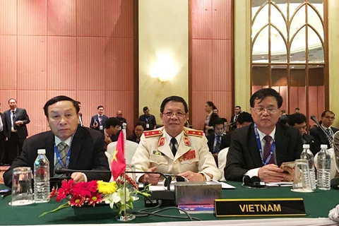 Đoàn Việt Nam tại Hội nghị. (Nguồn: cand.vn)