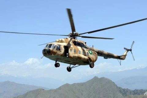 Một trực thăng Mi-17 của quân đội Pakistan. (Nguồn: AFP)