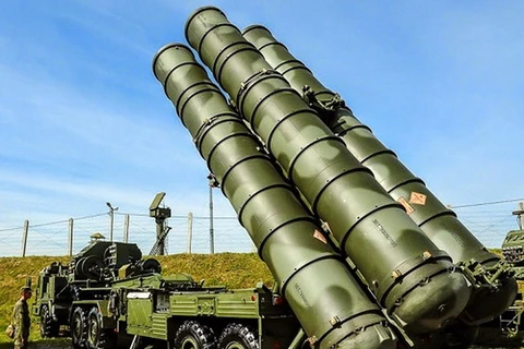 Một hệ thống tên lửa phòng thủ chiến lược S-400 của Nga. (Nguồn: Sputnik)