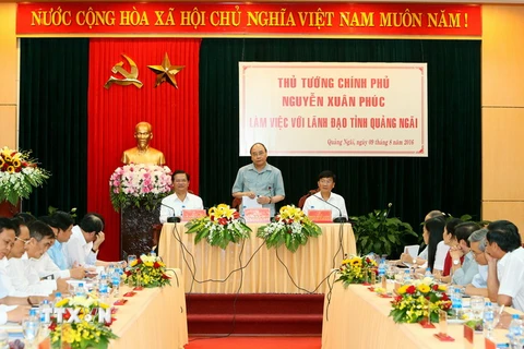 Thủ tướng Nguyễn Xuân Phúc phát biểu kết luận. (Ảnh: Thống Nhất/TTXVN) 
