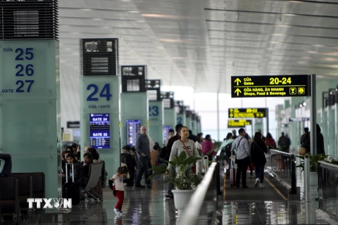 Nhà ga T2 Sân bay quốc tế Nội Bài. (Nguồn: TTXVN)