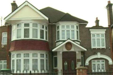 Đại sứ quán Triều Tiên tại London. (Nguồn: BBC)