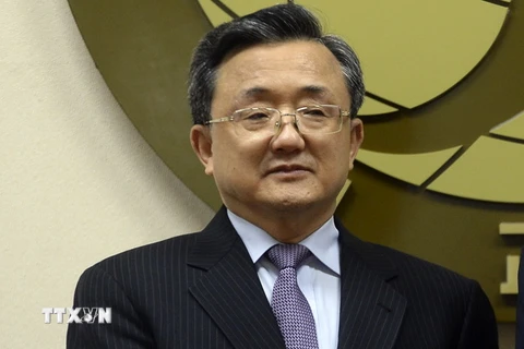 Thứ trưởng Ngoại giao Trung Quốc Lưu Chấn Dân. (Nguồn: Yonhap/TTXVN)