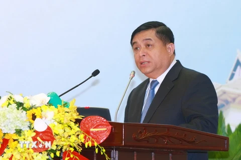 Bộ trưởng Bộ Kế hoạch và Đầu tư Nguyễn Chí Dũng. (Ảnh: Doãn Tuấn/TTXVN)