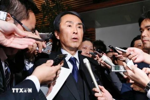 Bộ trưởng Kinh tế và Chính sách Tài chính Nhật Bản Nobuteru Ishihara. (Nguồn: Kyodo/TTXVN)