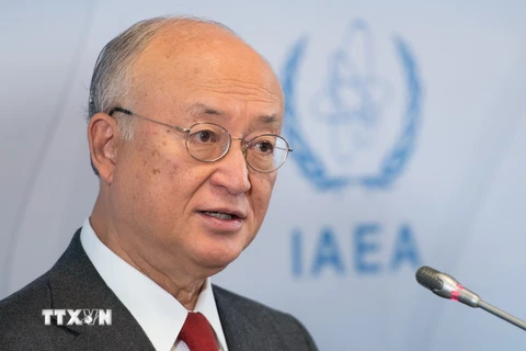 Tổng Giám đốc Cơ quan Năng lượng nguyên tử quốc tế (IAEA) Yukiya Amano. (Nguồn: AFP/TTXVN) 