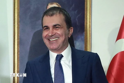  Bộ trưởng phụ trách các vấn đề châu Âu Omer Celik. (Nguồn: AFP/TTXVN)