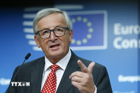 Chủ tịch Ủy ban châu Âu (EC) Jean-Claude Juncker. (Nguồn: THX/TTXVN)