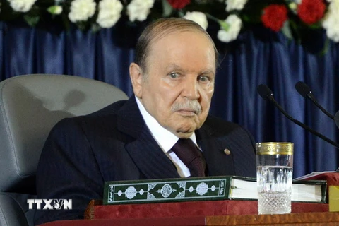 Tổng thống Algeria Abdelaziz Bouteflika. (Nguồn: AFP/TTXVN)