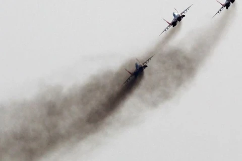 Chiến đấu cơ MiG-29K của Nga. (Nguồn: AP)