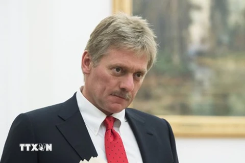 Thư ký báo chí Tổng thống Nga Dmitry Peskov. (Nguồn: Sputnik/AFP/TTXVN)