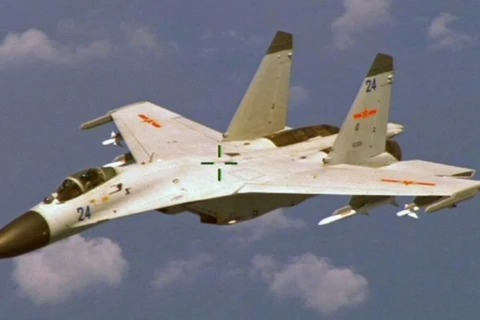 Máy bay tiêm kích J-11 của Trung Quốc. (Nguồn: Reuters)