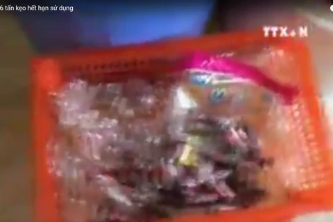[Video] Chặn đứng 6 tấn kẹo quá hạn chuẩn bị tuồn ra thị trường