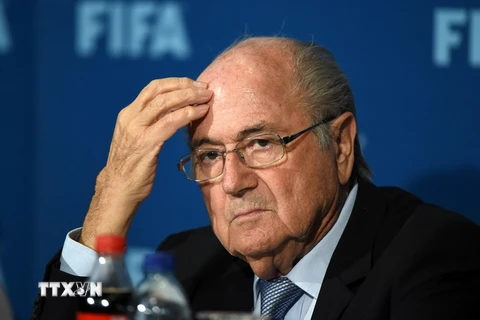 Cựu Chủ tịch FIFA Sepp Blatter . (Nguồn: AFP/TTXVN)