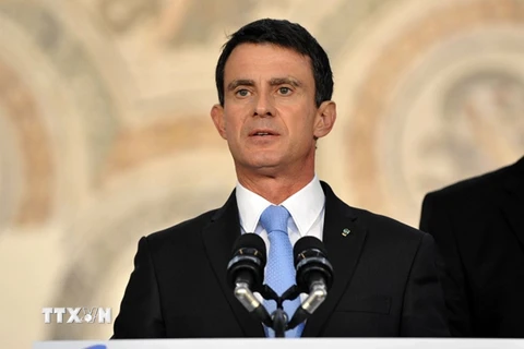 Thủ tướng Pháp Manuel Valls. (Nguồn: AFP/TTXVN)