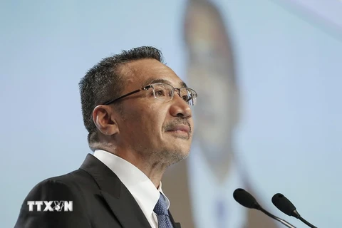 Bộ trưởng Quốc phòng Malaysia Hishammuddin Hussein. (Nguồn: EPA/TTXVN)