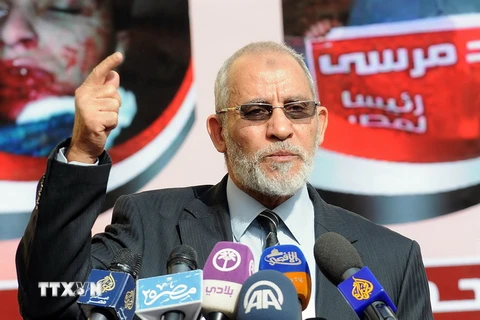 Lãnh đạo MB Mohammed Badie. (Nguồn: AFP/ TTXVN)