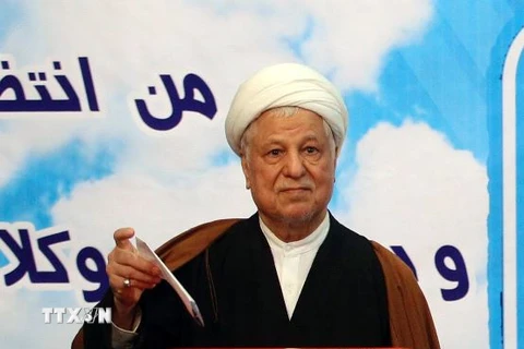Cựu Tổng thống Iran Akbar Hashemi Rafsanjani. (Nguồn: AFP/TTXVN)