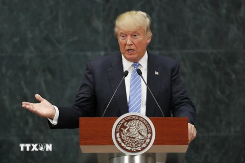 Tân Tổng thống Mỹ Donald Trump. (Ảnh: AFP/TTXVN)