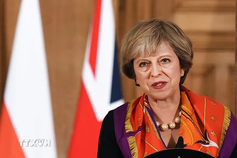 Thủ tướng Anh Theresa May. (Nguồn: EPA/TTXVN)