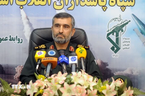 Chuẩn tướng Amir Ali Hajizadeh. (Nguồn: AFP/TTXVN)