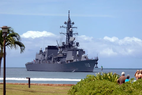 Tàu chiến Makinami của Nhật Bản. (Nguồn: Royal Australian Navy)