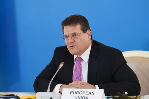  Phó Chủ tịch EC ông Marosh Shevchovich. (Nguồn: azernews.az)