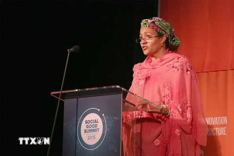 Bà Amina Mohammed đã chính thức trở thành Phó Tổng thư ký Liên hợp quốc. (Nguồn: AFP/TTXVN)