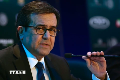 Bộ trưởng Kinh tế Mexico Ildefonso Guajardo. (Nguồn: AFP/TTXVN) 