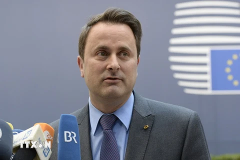 Thủ tướng Luxembourg Xavier Bettel. (Nguồn: AFP/TTXVN)