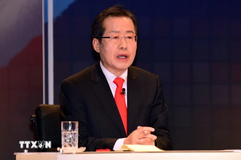 Ứng cử viên Tổng thống Hàn Quốc Hong Joon-pyo. (Nguồn: Yonhap/TTXVN)