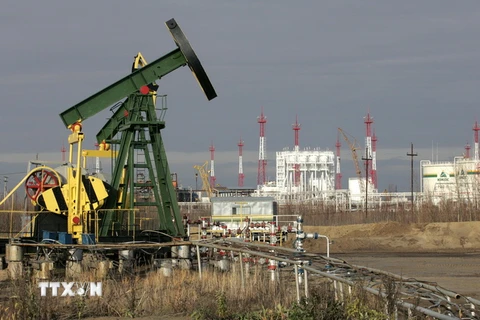 Giếng dầu Yukos ở thị trấn Nefteyugansk, Nga. (Nguồn: AFP/TTXVN)