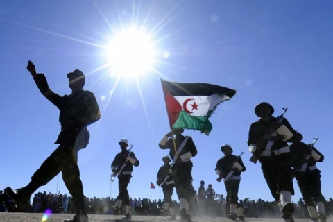 Binh sỹ thuộc Mặt trận Polisario. (Nguồn: AFP)
