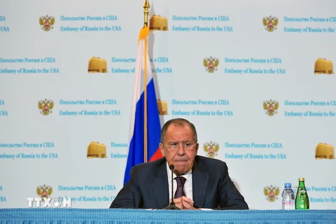  Ngoại trưởng Nga Sergei Lavrov. (Nguồn: AFP/TTXVN)